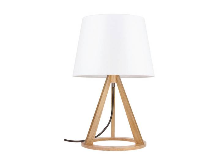 Tischleuchte 6511174 Konan, Weiß, 30x49 cm, Eec, ohne Chemie, Lampen & Leuchten, Innenbeleuchtung, Tischlampen, Tischlampen