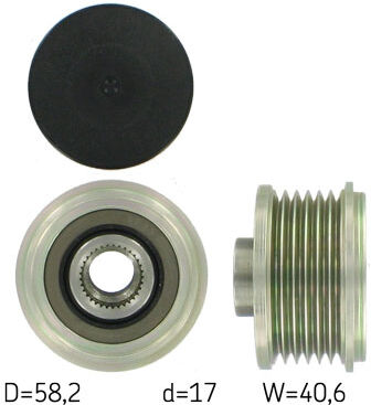 Skf Generatorfreilauf Vkm 03608