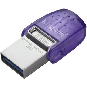 Kingston USB-Stick DataTraveler MicroDuo 3C 128 GB, bis 200 MB/s, USB & USB-C 3.0
