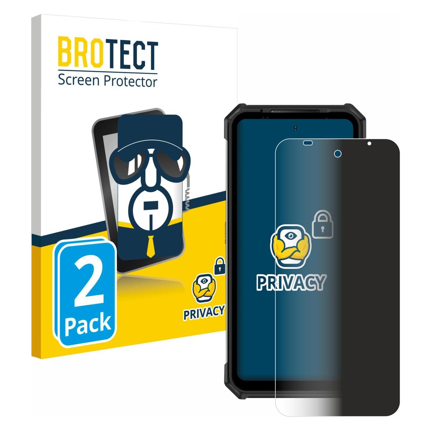 Brotect Sichtschutzfolie Anti-Spy Privacy Folie Blaulicht-Schutz (Ulefone Armor) (4351948)