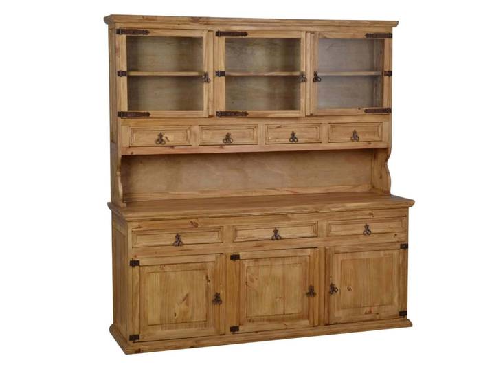 MiaMöbel Mexico Buffet Massivholz Pinie Landhaus Mexiko Möbel Mexikanisch