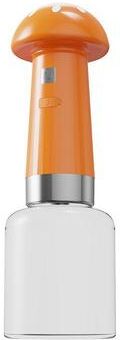 United Electric Pet Bath Bubbler Rechargeable Dog Bath Foam Maker And Shampoo Dispenser orange