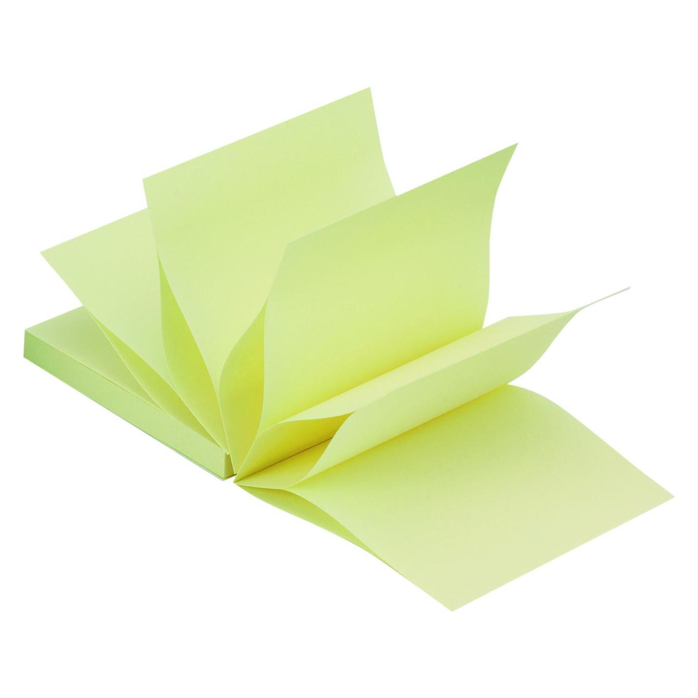 Q-Connect Haftnotizen Z-Quick Notes gelb (76 x 76 mm) (KF02161)
