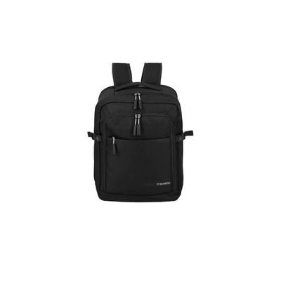 Reiserucksack TRAVELITE "KICK OFF Cabin Rucksack", Gr. B/H/T: 30cm x 42cm x 20cm, schwarz, Textil, Rucksäcke Reiserucksack, Unisex Rucksack, Handgepäckgröße, Laptopfach und große Öffnung