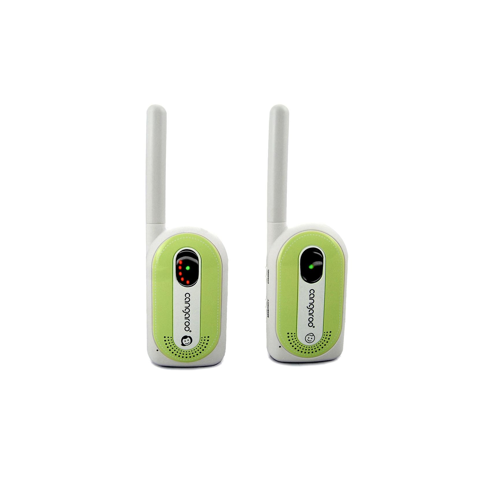 Babyphone Maternal Instinct bis 1,3 km Reichweite, Empfänger mit Gürtelclip grün