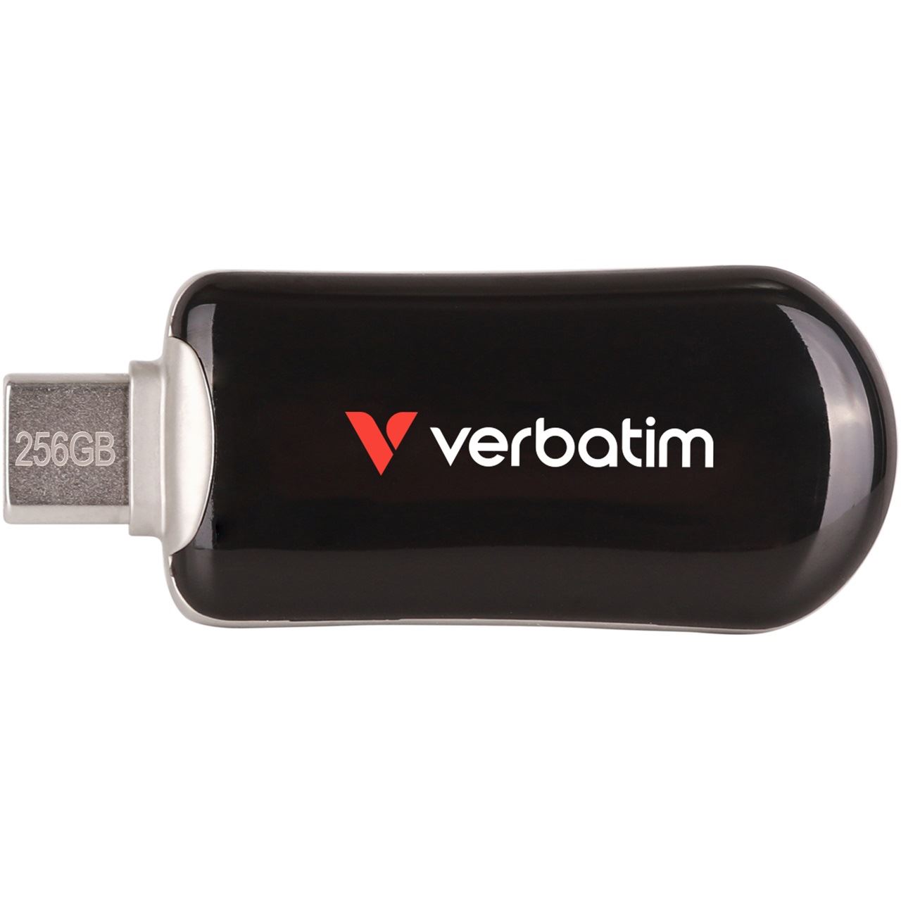 256GB Verbatim Plectra Black USB-C Flash Drive