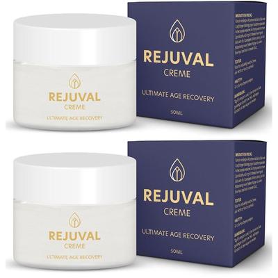 Rejuval Gesichtscreme Anti-Aging mit Hyaluron 2x 2x50 ml Creme