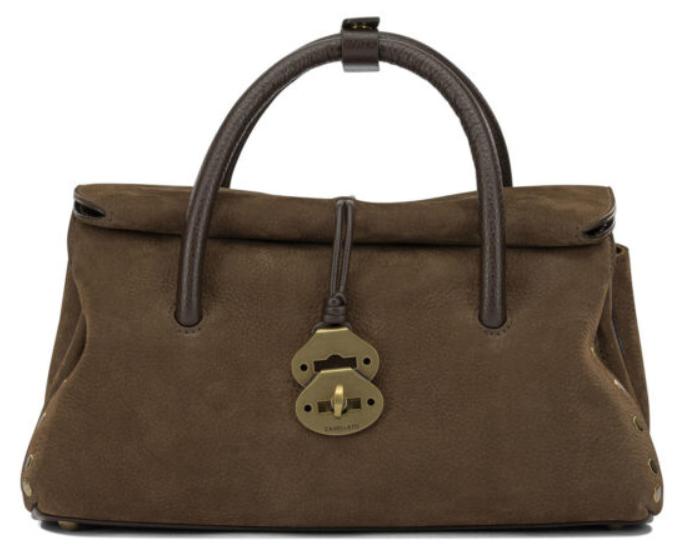 ZANELLATO Handtasche aus Leder, braun - UNI