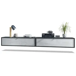 LOWBOARD Lana Fronten in Beton Oxid Optik