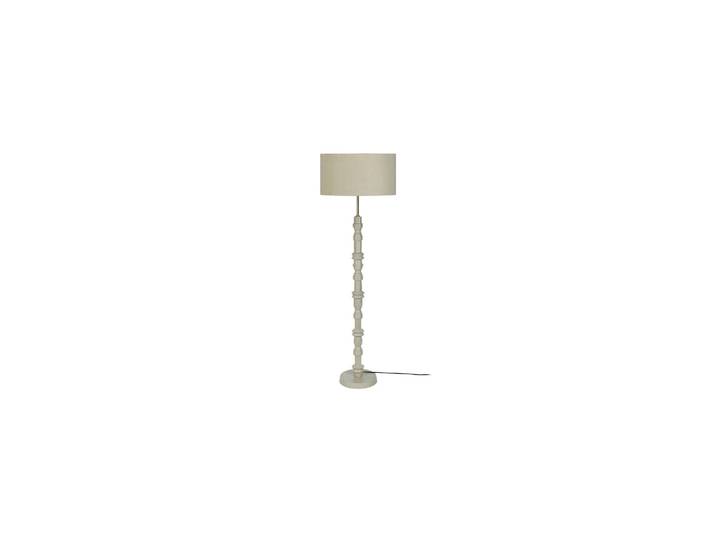 Lampadaire en aluminium beige Totem