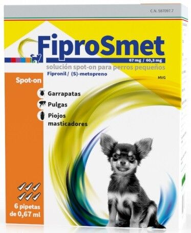 Fatro Fiprosmet Perros 6 Pipetas