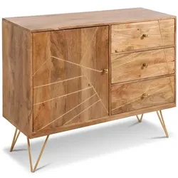 Gutmann Factory Kommode Scan Holz Orange Mango