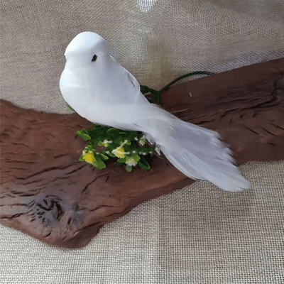 Inspire Picks Artificial Dove & Pigeon Model Realistic Bird Decor For Wedding & Photography c 1pc