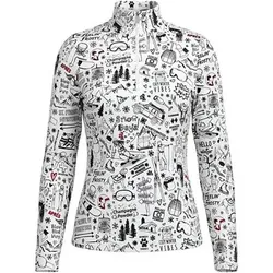 KRIMSON KLOVER Baselayer Graffiti Top, Größe XS in Schwarz Schwarz