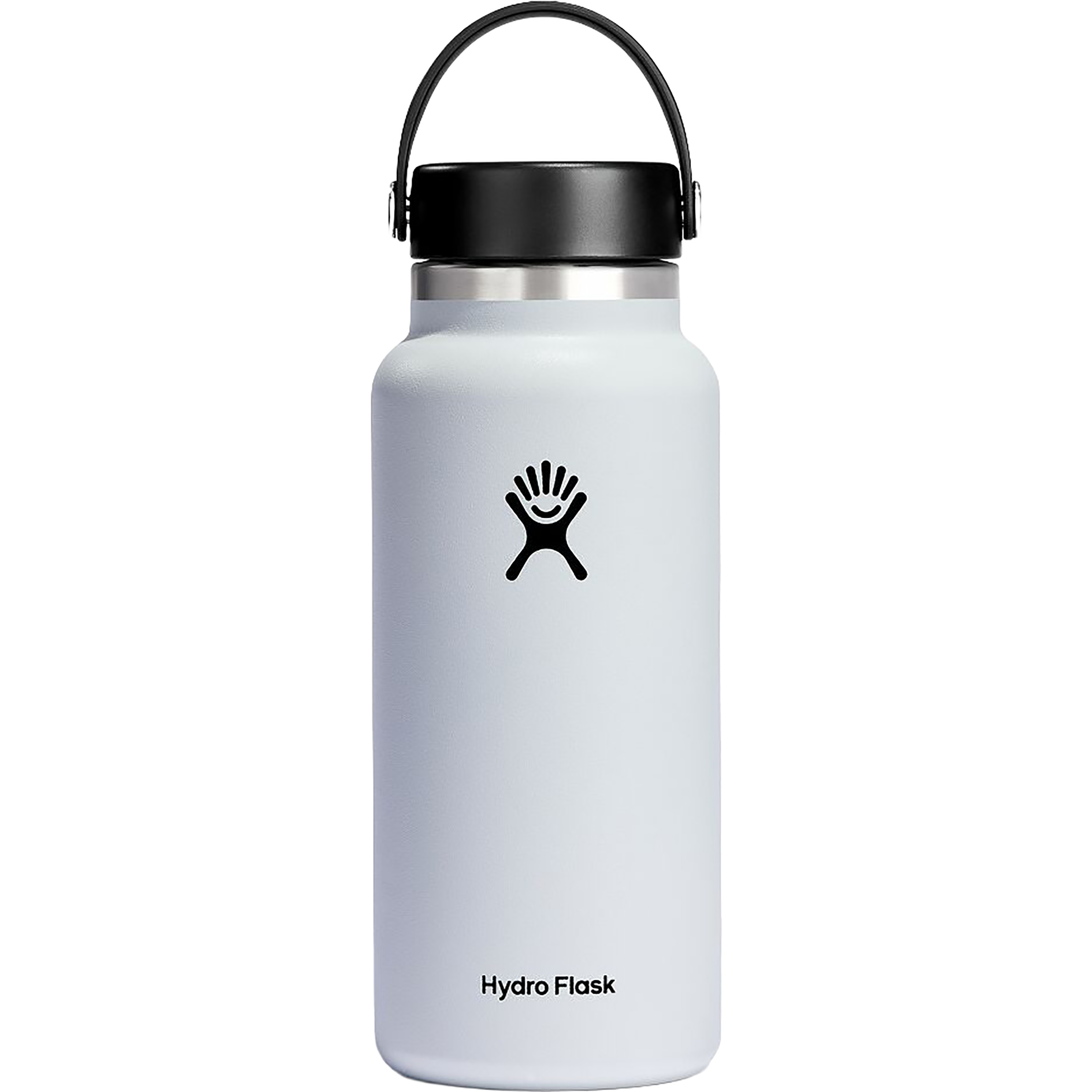 Hydro Flask 32oz Wide Flex Cap Isolierflasche Isolierflaschen weiss Größe 0.946L Camping