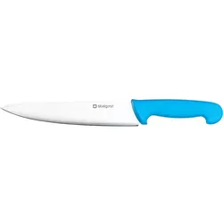Stalgast Küchenmesser, HACCP, Griff blau, Edelstahlklinge 22 cm