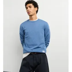 Pepe Jeans für Herren. PM7000106 Andre Crew Pullover blau (XS), Lässig, Baumwolle