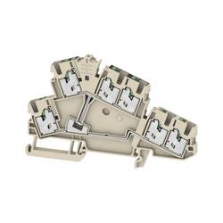 Weidmüller 3123830000 Mehrstockklemme Klemme Beige 50 St.