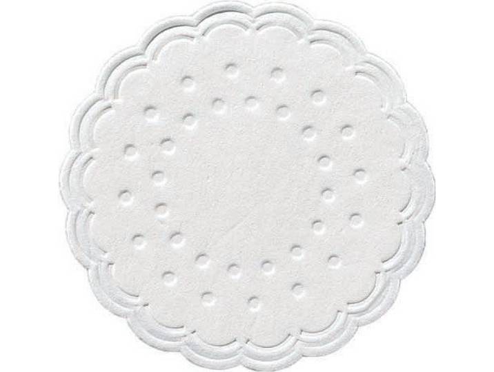 Duni Kop/schotel, wit, rond, kunststof, 250 stuks