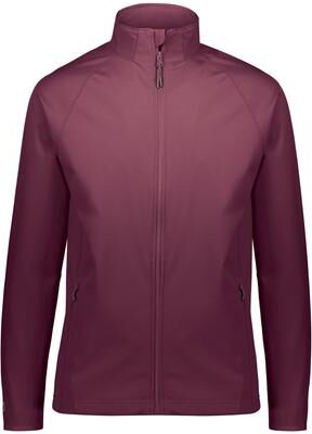 Holloway 229521 Featherlight Soft Shell Jacket in Maroon size Small   Polyester