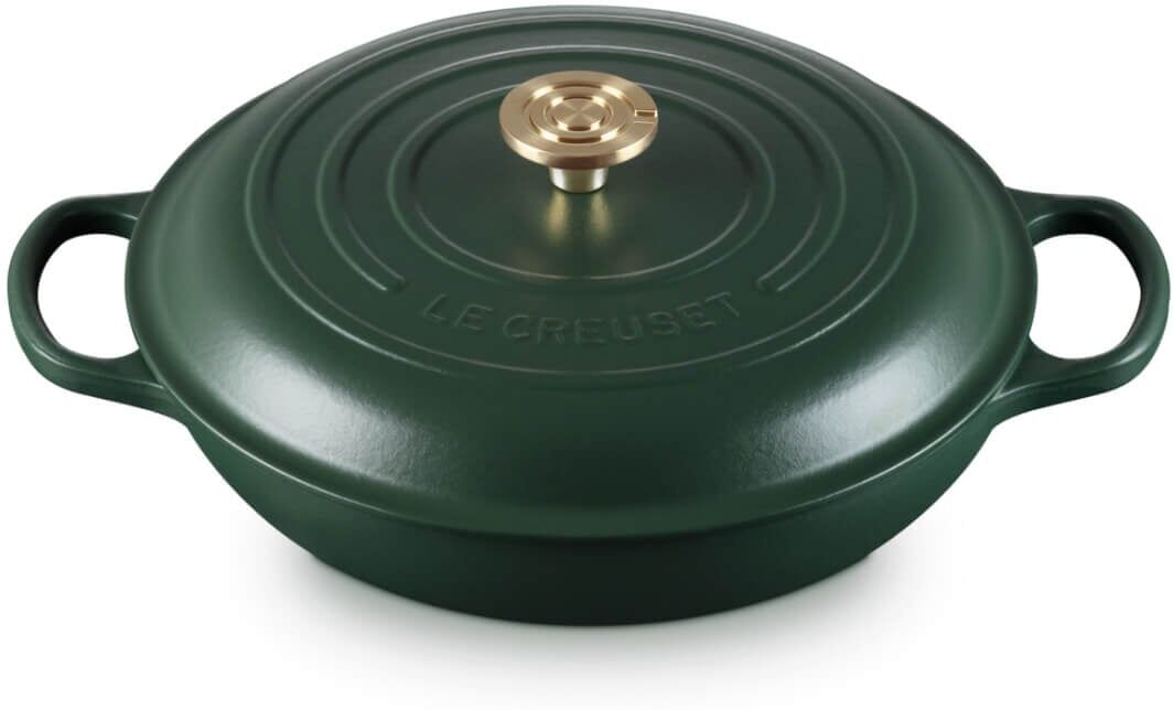 Le Creuset Signature Cast Iron 30cm Shallow Casserole - Forêt