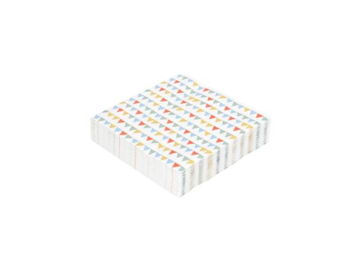 Servetten, papier, vlaggetjes, 25 x 25 cm, 20 stuks