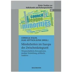 Minderheiten im Europa der Zwischenkriegszeit, Fachbücher von Silke Göttsch-Elten, Cornelia Eisler