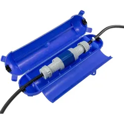 ChiliTec Kabelschutzbox für Aussen IP44 XL für CEE, LxØ 365x90mm, Blau