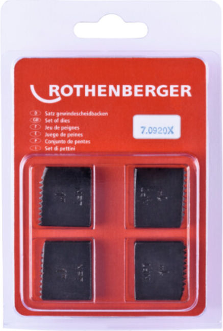 Rothenberger Mâchoires de coupe SC, NPT, 1
