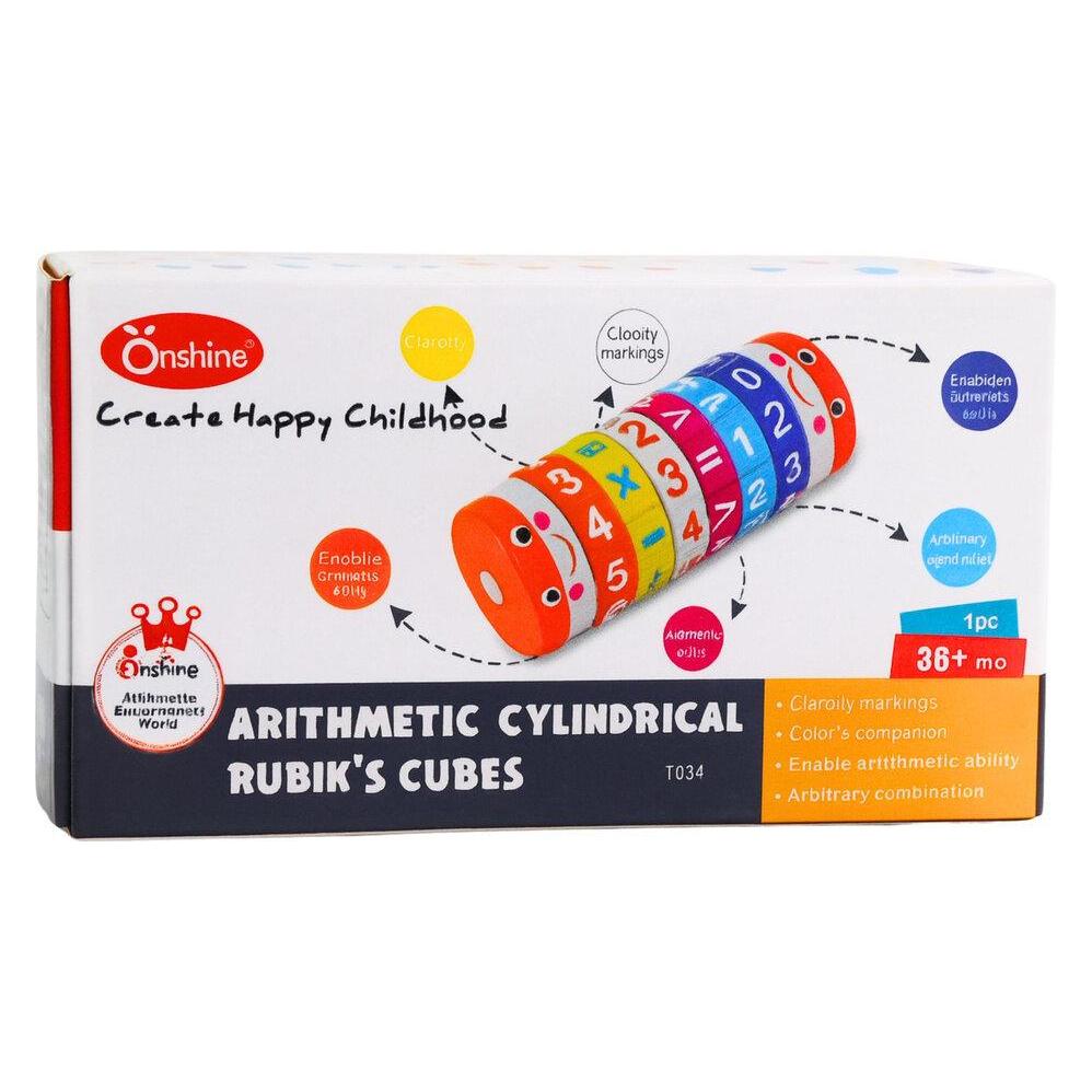 Lean Toys Lernspielzeug: Mathematik-Roller für Kinder - Nuka-Zählpuzzle (65703967)