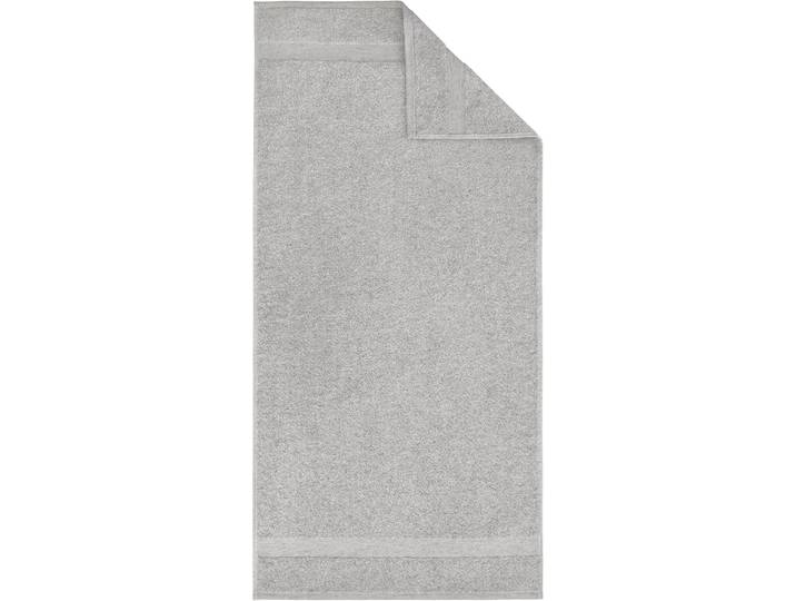 Duschtuch DYCKHOFF Deep Harmony Comfort , silber, B:70cm L:140cm, Frottier, Obermaterial: 85% Baumwolle, 15% Hanf, Handtücher, Duschtuch, 15% Hanf