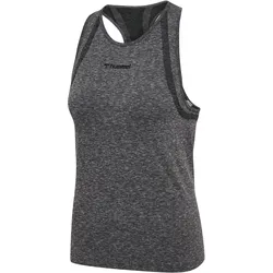 HUMMEL hmlMT HYPER SEAMLESS TANKTOP black melange XS