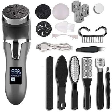 Inspire Essentials Electric Foot Callus Remover Professional Pedicure Foot File 1