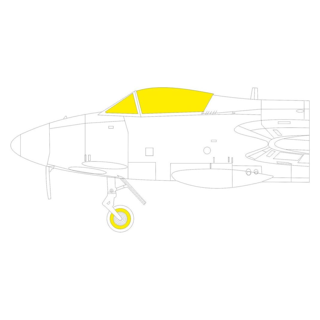 Eduard Hunter FGA.9/FR.10/GA.11 1/48 AIRFIX (EX986)