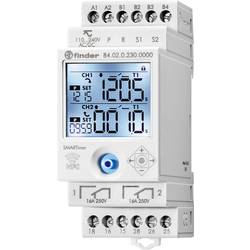 Finder 84.02.0.230.0000-5 84.02.0.230.0000 Zeitrelais Multifunktional 230 V/AC 1 St. Zeitbereich: 0.1 s - 9999 h 2 Wechsler Tray