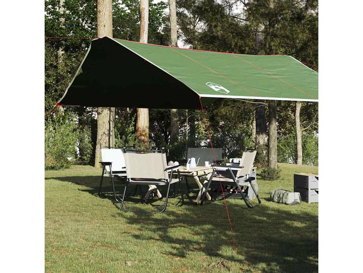 vidaXL Tarp Grün 420x440 cm Wasserdicht