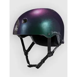 Triple 8 Deep Cover Barbie Patin Helm purple / green Gr. SM