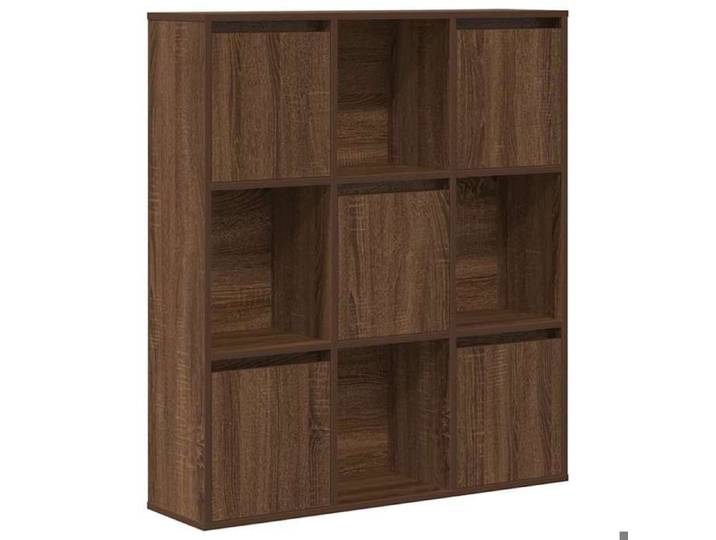 Bibliothèque maison - Bibliothèque chêne marron 89x24x101 5 cm bois d'ingénierie - 27.4kg _14602