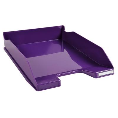 Exacompta 113220D 6x Briefablage COMBO MIDI, Kollektion Iderama - Violett Glossy