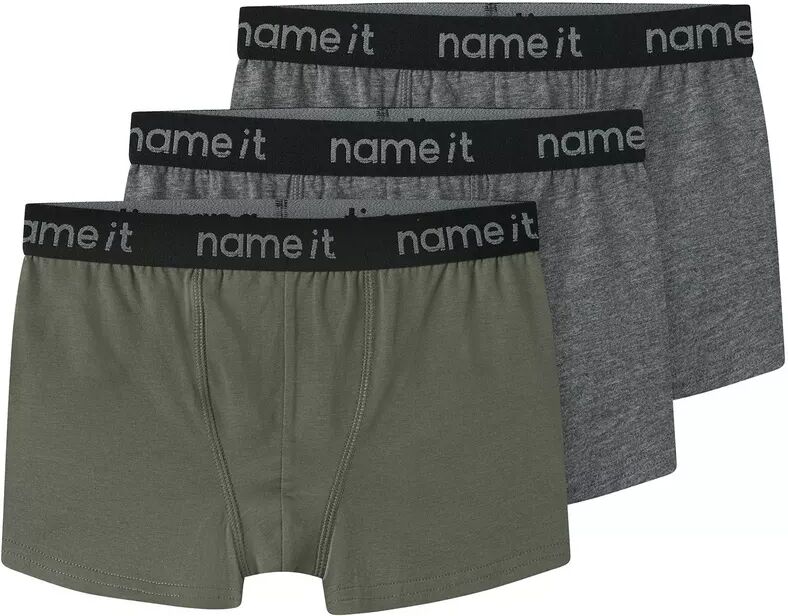 Name It - Boxershorts, 116, Olivegrün