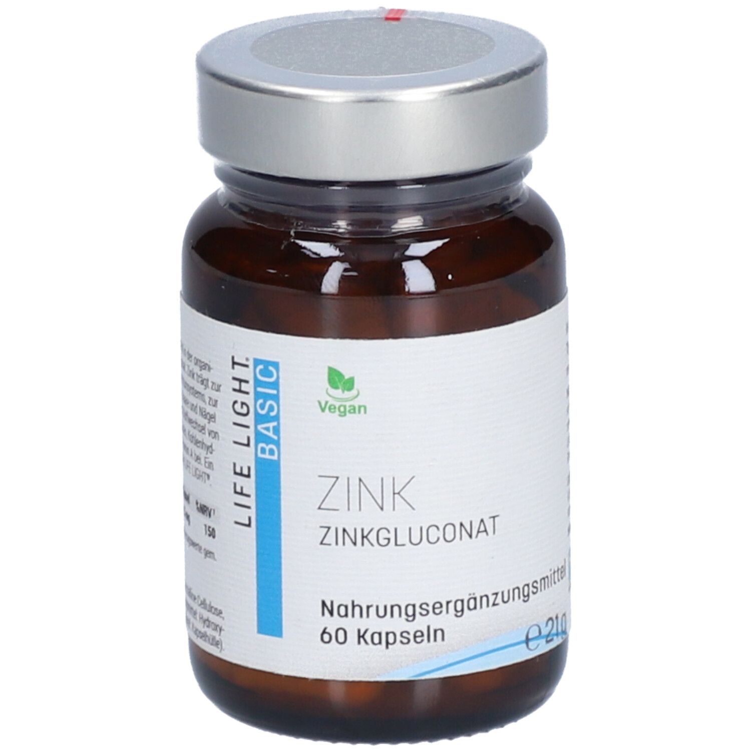 Zink 15 mg Gluconat Kapseln 60 St