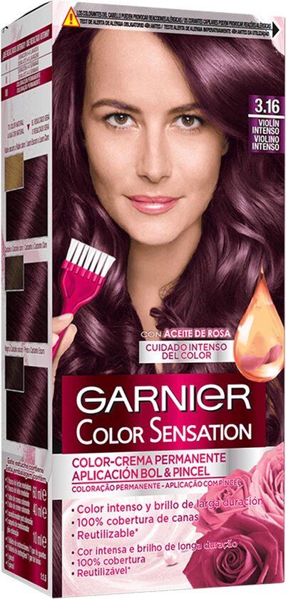 Garnier Color Sensation Permanente Farbe 3.16 Violine