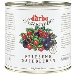d'arbo Konfitüre »Naturrein Erlesene Waldbeeren« 3 kg