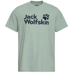 Jack Wolfskin Herren Brand T-Shirt - S - green zinnia