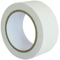 MP PVC Schutzband Putzerband weiss gerippt 33m x 50mm