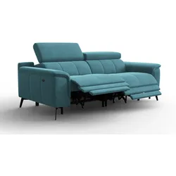 SOFA RELAX FIERO 3-Sitzer, Minter Veloursstoff