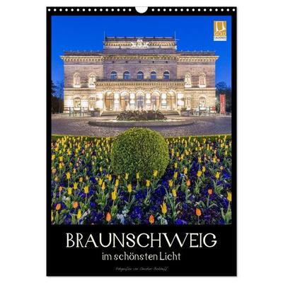 Braunschweig im schönsten Licht (Wandkalender 2026 DIN A3 hoch), CALVENDO Monatskalender