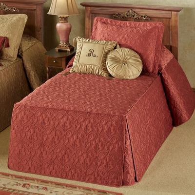 Touch of Class Cambridge Classics Bedspread, Full / Double, Cinnabar