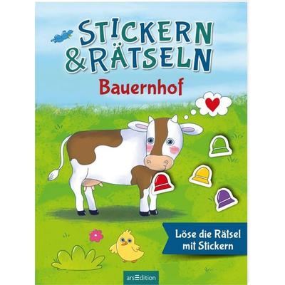 Stickern & Rätseln – Bauernhof, Taschenbuch von , arsedition, 978-3-8458-6016-9