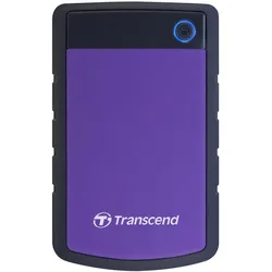 Transcend StoreJet 25H3 (4 TB), Externe Festplatte, Violett